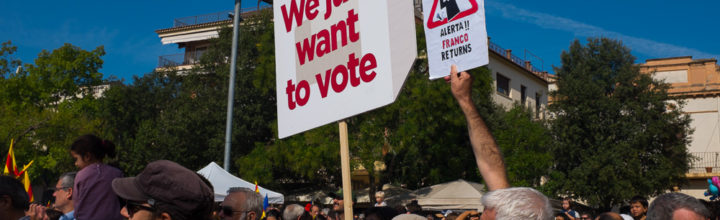 Catalonia: We Just Want To Vote Catalonia: We Just Want To Vote
